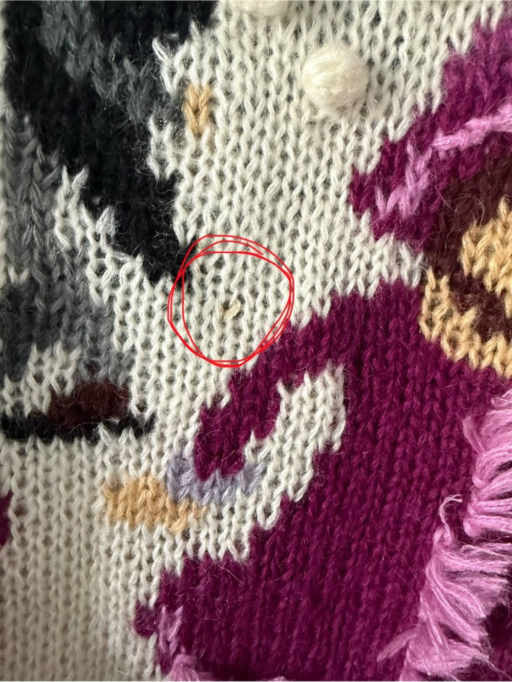 Vintage Samantha Taylor Mohair Winter Scene Sweater - Picture 8 of 8